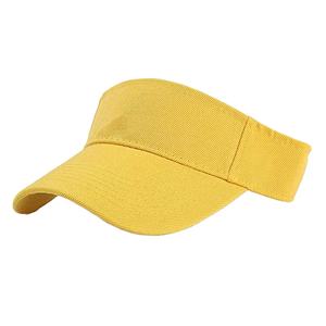 En gros Visière de soleil unie à dessus ouvert haute visibilité pour sports d'été en extérieur - Product Image 4