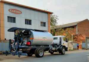 Componentes principales Bomba y motor Pulverizador de betún Mezcladoras de asfalto eficientes Categoría de producto - Product Image 2