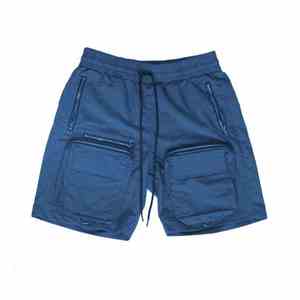 Shorts Cargo Lisos de Cintura Alta con 6 Bolsillos con Cremallera, Estilo Workwear, Verano, Sexy, para Natación y Playa, Personalizables y Transpirables - Product Image 2