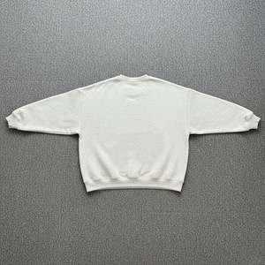 Sweat-shirt unisexe doublé en molleton 100% coton, respirant, écologique, surdimensionné, avec logo personnalisé imprimé à l'écran de haute qualité - Product Image 5