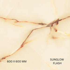 Carrelage mural et de sol en porcelaine de qualité supérieure 100% - Série marbre brillant - Design moderne - 300x600 mm - Texture solide - Antidérapant - Absorption d'eau de 1 à 3% - Product Image 3