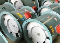 TOMECO HAUTE QUALITÉ HAUTE PRESSION HAUTE DÉBIT D'AIR VENTILATEUR AXIAL-AFA. SÉRIE SWF POUR ÉCHAPPEMENT DE LA FUMÉE À UNE EXIGENCE DE DÉBIT D'AIR ÉLEVÉE