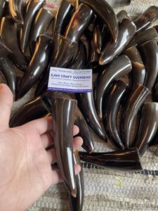 Punta de Cuerno de Búfalo Natural, Color Natural, Alta Calidad - Product Image 6