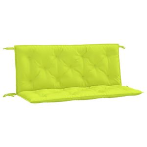 Juego de 2 cojines para banco de jardín de exterior de color verde brillante - Product Image 2