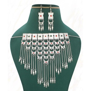 Ramadan Special Dubai Gold Jewelry Sets Bridal Necklace Martasha Indian Jewelry Set Bracelet <b>Earrings</b> Necklace Ring Sets - Product Image 1