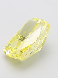 Diamante Amarillo de Corte Cojín, Color Intenso, Cultivado en Laboratorio, Certificado IGI, Excelente para la Fabricación de Joyas, Producción de Anillos Personalizados - Product Image 1