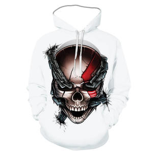 Sweat-shirts 100% coton, impression numérique, uni, hiver, unisexe, style hip hop - Product Image 5