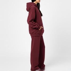 Conjunto Deportivo de Felpa para Mujer, Logotipo Personalizado, Marca Privada, Ropa Deportiva al por Mayor, Fabricante de Ropa Deportiva - Product Image 3