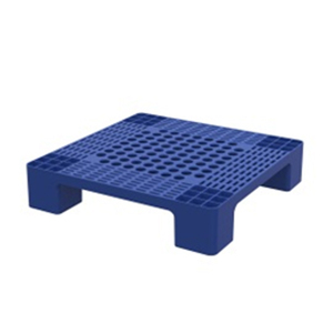 แท่นวางสินค้า HDPE UV แบบยุโรป BH594ด้านเดียวขนาด60x60x10ซม. พลาสติกรีไซเคิล4ทางน้ำหนักเบาใช้เก็บของโลจิสติกส์ทางอุตสาหกรรม - Product Image 1