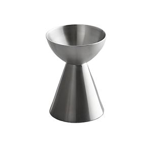 Jarra Doble de Acero Inoxidable al por Mayor con Esfera de Madera de Nogal - Herramienta de Barra de Estilo Moderno de Mediados de Siglo - 1oz 2oz - Product Image 1