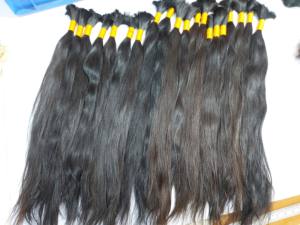 ผมแท้ถักเปียแบบตรง น้ำหนัก 100 กรัม ยี่ห้อ Arrow Exim ผมอินเดียแท้แบบ Remy ไม่มีตะเข็บต่อ ขายส่ง - Product Image 2