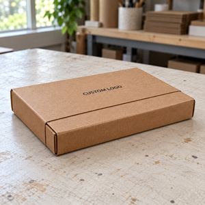 Embalaje de Cartón Corrugado Personalizado para Libros y Documentos con Logotipo - Product Image 4
