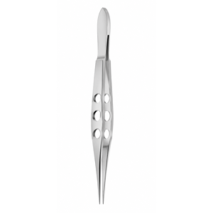Pinzas de Incisión Bores con Mandíbulas Serradas de 0.5mm, Acero Inoxidable, Instrumento Quirúrgico Oftálmico, Apertura de Mandíbula Microcontrolada - Product Image 4