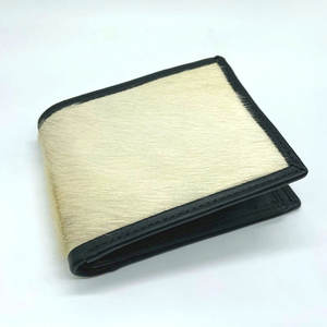 Cartera de Cuero Genuino para Hombre con Cierre Abierto, Precio al por Mayor, Cartera de Cuero de Vaca para Hombre, Gran Venta - Product Image 1