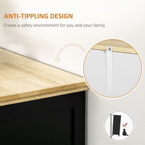 Black Living Room Storage Cabinets - Product Image 6