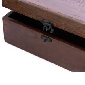 LUCI Chic INS Style <b>Tea</b> <b>Box</b> Stylish Wood Storage for <b>Tea</b> and Spices Organizing & Gifting <b>Tea</b> Fans' Favorite - Product Image 5