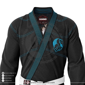 ชุดยิวยิตสู Mawra Flexible BJJ Gi ผ้าคอตตอนผสมยืดหยุ่น น้ำหนักเบา ระบายอากาศได้ดี ชุดฝึกซ้อมสำหรับผู้ใหญ่ ผลิตโดย Mawra - Product Image 2