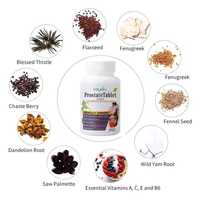 Produit pour la prostate en marque privée OEM, pilules pour la prostate en marque privée, herbes naturelles saines, comprimés pour la prostate en marque privée