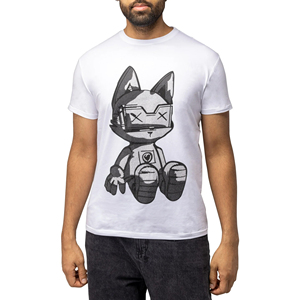 Camisetas de Algodón para Hombre, Diseño Personalizado con Transferencia de Diamantes de Imitación, Manga Corta, Ropa Casual, Camiseta con Diamantes de Imitación para Hombre - Product Image 1