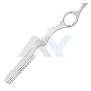 Cuchilla Profesional de Metal de 7 Pulgadas para Cortar el Cabello, Herramienta Avanzada para Adelgazar y Peinar, para Barberías, Salones y Uso Doméstico, Color Personalizado + Logotipo Láser - Product Image 5