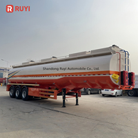 Camion-citerne à bas prix pour le transport de diesel/essence/pétrole, remorque de camion-citerne, camion-citerne à lait, navire, semi-remorque citerne pour l'eau liquide à vendre