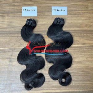 Producto estrella: Cabello humano vietnamita 100% natural negro ondulado al vapor, la mejor calidad, listo para enviar. - Product Image 6