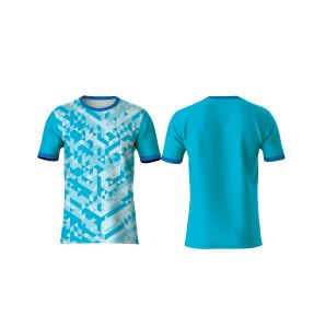 Camiseta Deportiva Sublimada Personalizada de Secado Rápido, Transpirable, de Poliéster, para Hombre y Mujer, para Entrenamiento en el Gimnasio - Product Image 4
