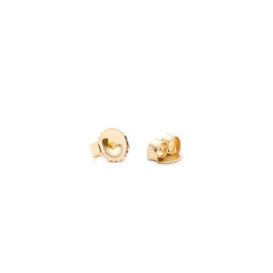 Pendientes de Oro Amarillo con Diamantes Cultivados en Laboratorio en Forma de Racimo Redondo - Product Image 5