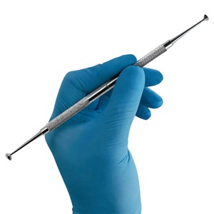 Pulidor Dental de Bolas # Puntas de acero inoxidable de doble extremo 28/29 de 2.3/3.6mm para restauración dental, herramienta manual CE para relleno dental - Product Image 2