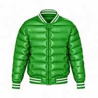 Blouson matelassé décontracté pour homme, design unique, couleur unie, fermeture éclair intégrale, imperméable, coupe-vent, respirant, hiver, logo frontal