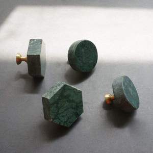 Perillas de Mármol Art Deco Ecológicas para Cajones, Armarios y Muebles - Decoración para el Hogar Hecha a Mano de Primera Calidad - Product Image 4