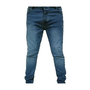 Jeans de Mezclilla de Verano, de Algodón, Secado Rápido, Transpirables, Corte Ajustado, Estilo Formal y Casual, Servicio OEM, Impresión Digital, Lavado Medio, Cintura Media - Product Image 1