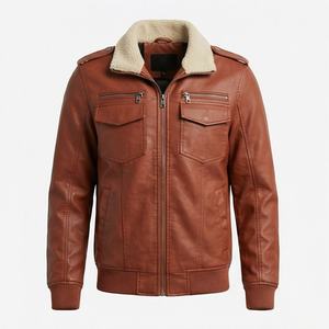 Chaqueta de Cuero para Motociclismo Personalizada, Equipo de Protección Profesional, Abrigo de Piel de Vaca para Motociclista, Impermeable, Resistente al Viento y Duradero - Product Image 1