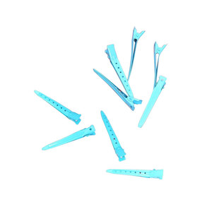 Pinzas de Metal para el Cabello de Grado Quirúrgico, Pinzas de Aluminio para Salón de Belleza y Hogar, Pinzas de Metal Plateadas para el Cabello para Niñas - Product Image 2