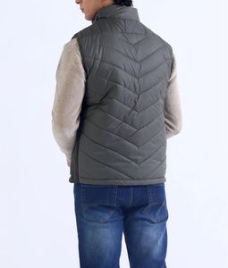 Gilet matelassé léger et chaud pour homme, camouflage enduit, sans manches, pour l'extérieur, vente en gros OEM ODM Hiver - Product Image 6