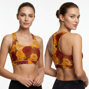 Whole Sale Sports <b>Bra</b> Women Fitness Yoga Running Gym Padded Breathable <b>Stretch</b> Workout Activewear Comforts Crop Top OEM ODM - Product Image 2