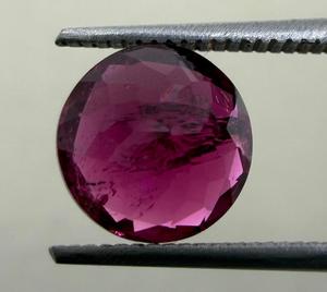 Turmalina Natural, Piedra Suelta, Genuina, Rosa, Corte Brillante Redondo, para Joyería, Anillo, Colgante, Regalo para Coleccionistas, Gema Rara, Redonda, 1.88ct - Product Image 6