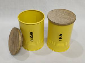 Boîtes de rangement et de conservation alimentaire pour cuisine avec couvercles en bois, boîte de rangement pour garde-manger, boîte de conservation des aliments anti-fuite et boîte de rangement - Product Image 2