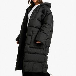 <b>Women</b> Winter Puffer Jacket Quilted Hooded Bubble <b>Coat</b> Long Sleeve Zip Up Warm Casual Outdoor Fashion Jacket Outerwear 2026 - Product Image 3