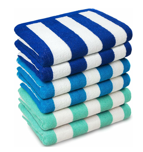 Luxury Turkish High Quality Cotton Quick-Dry Custom Design Tropical Solid Color <b>Beach</b> <b>Towels</b> All-Season - Product Image 1