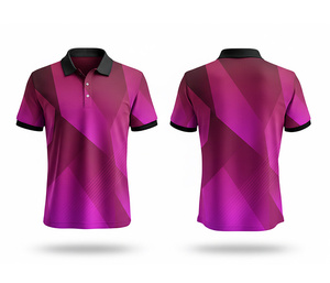 Custom Full Sublimation Polo Jersey for Sports Teams for Men Women Youth Quick-Dry Dry-Fit Active Polo - Product Image 3