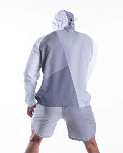 Ensemble de survêtement décontracté 2 pièces pour homme : veste coupe-vent et short de jogging - Product Image 6