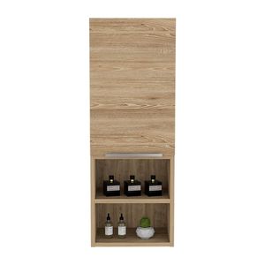 Armadietto per medicinali Hazelton con finitura in pino e due ripiani interni per riporre oggetti nel bagno - Product Image 3