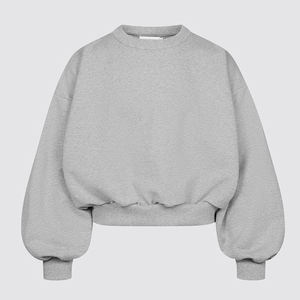 Boxy Fit Crew Neck Women's Hoodie <b>Sweatshirt</b> Manufacturers Custom Casual Sporty Fashion <b>Plain</b> Hoodie <b>Sweatshirt</b> - Product Image 5