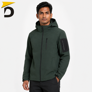 Chaqueta Deportiva Premium para Hombre con Capucha, Tejido Softshell, Ofrece Movimiento Cómodo, Ligera, Cálida y Resistente a la Intemperie - Product Image 2