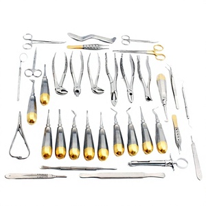 Juego de Fórceps y Elevadores Dentales para Procedimientos de Cirugía Oral - Product Image 1