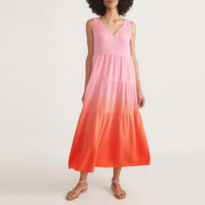 Robe pull tricotée unie à manches longues, coupe droite, style vintage de luxe, décontractée et écologique, longueur au-dessus du genou, pour femme, été 2026 - Product Image 1