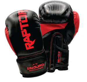 Gants de boxe légers en PU imperméables à séchage rapide et antidérapants, avec sangle de poignet réglable et doigts entièrement couverts - Product Image 2