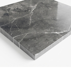 Azulejos de Porcelana de Lujo 600x600mm, Azulejo de Porcelana Brillante 60x60cm, Aspecto de Mármol Blanco, Azulejo para Paredes y Pisos Interiores, Diseño Moderno - Product Image 2