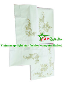 Ropa de cama bordada fresca de Vietnam, juego elegante y duradero, producto caliente - Product Image 3